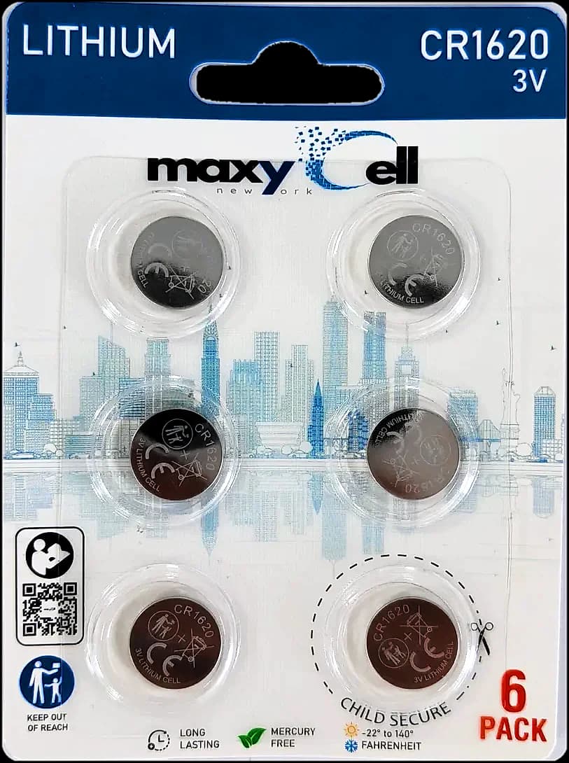 Maxycell CR1620 3V Lityum Pil · 6'li